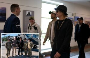 Kid Rock e Pete Hegseth voam em helicópteros de ataque do Exército Apache semanas depois que um sobrevôo viral sobre a casa do roqueiro gerou reação negativa Kid Rock e o secretário da Guerra Pete Hegseth voaram para os céus em helicópteros de ataque Apache do Exército na segunda-feira, enquanto visitavam uma base do Exército na Virgínia.