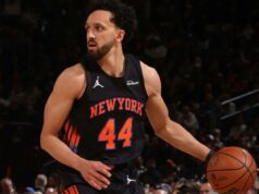 Knicks de Landry Shamet luta para se espalhar na série Hawks As dificuldades do guarda do Knicks, Landry Shamet, no final da temporada foram transportadas para os playoffs