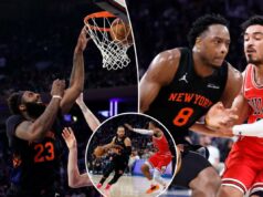 Knicks esmagam os humildes Bulls e conquistam a terceira temporada consecutiva de 50 vitórias Knicks esmagam os humildes Bulls e conquistam a terceira temporada consecutiva de 50 vitórias