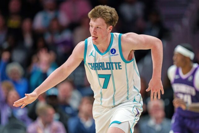 Charlotte Hornets rookie Kon Knueppel