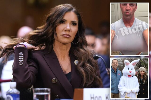 Kristi Noem disse que foi ‘pega de surpresa’ pelas fotos travestis do marido – mas o casamento deles tem sido anormal há anos
