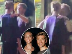 Kyle Cooke e Meghan King foram vistos se beijando após a festa da Page Six em Nova York Kyle Cooke e Meghan King foram vistos se beijando após a festa da Page Six em Nova York