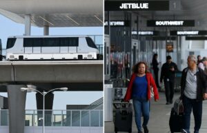 LAX People Mover começará a operar trens vazios na segunda-feira, à medida que problemas com custos de equipamentos aumentam LAX People Mover começará a operar trens vazios na segunda-feira, à medida que problemas com custos de equipamentos aumentam