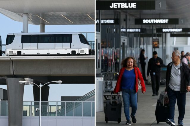 LAX People Mover começará a operar trens vazios na segunda-feira, à medida que problemas com custos de equipamentos aumentam
