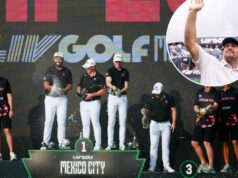 LIV Golf descreve ‘estratégia expandida’ em uma tentativa desesperada de salvar o tour depois que bilhões sauditas secam LIV Golf Mexico - Club de Golf Chapultepec, Cidade do México, México - 19 de abril de 2026 Jon Rahm, Tyrrell Hatton, Tom McKibbin e Caleb Surratt da Legion XIII comemoram a vitória na competição por equipes LIV Golf Mexico City