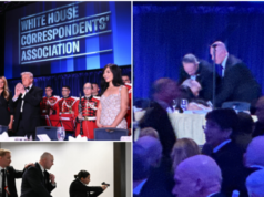 *** LIVEWIRE *** TIRO NO JANTAR DOS CORRESPONDENTES, O PRESIDENTE TRUMP SAIU DA SALA *** LIVEWIRE *** TIRO NO JANTAR DOS CORRESPONDENTES, O PRESIDENTE TRUMP SAIU DA SALA