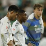La Liga 2025-26: Real Madrid empata em 1-1 com o Betis, Barcelona se aproxima do título