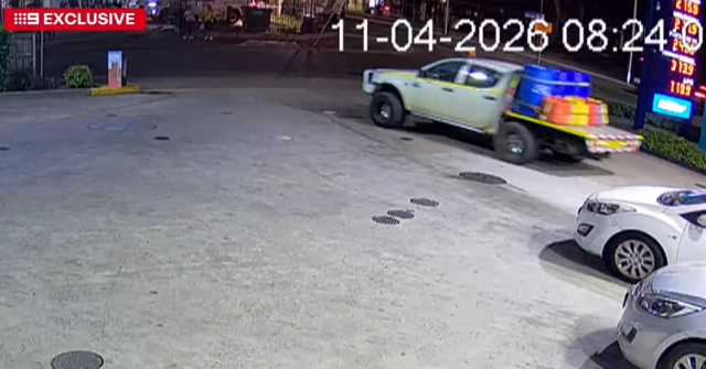 O homem partiu depois de encher vários galões com 600 litros de diesel.