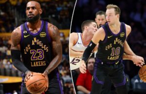 Lakers conquista vantagem de jogar em casa na primeira rodada dos playoffs com vitória sobre o Suns Lakers conquista vantagem de jogar em casa na primeira rodada dos playoffs com vitória sobre o Suns