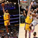 Lakers esgotados caem para o Thunder, melhor da liga, pela terceira derrota consecutiva