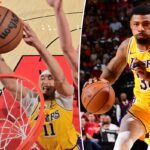 Playoffs da NBA entre Los Angeles Lakers e Houston Rockets.