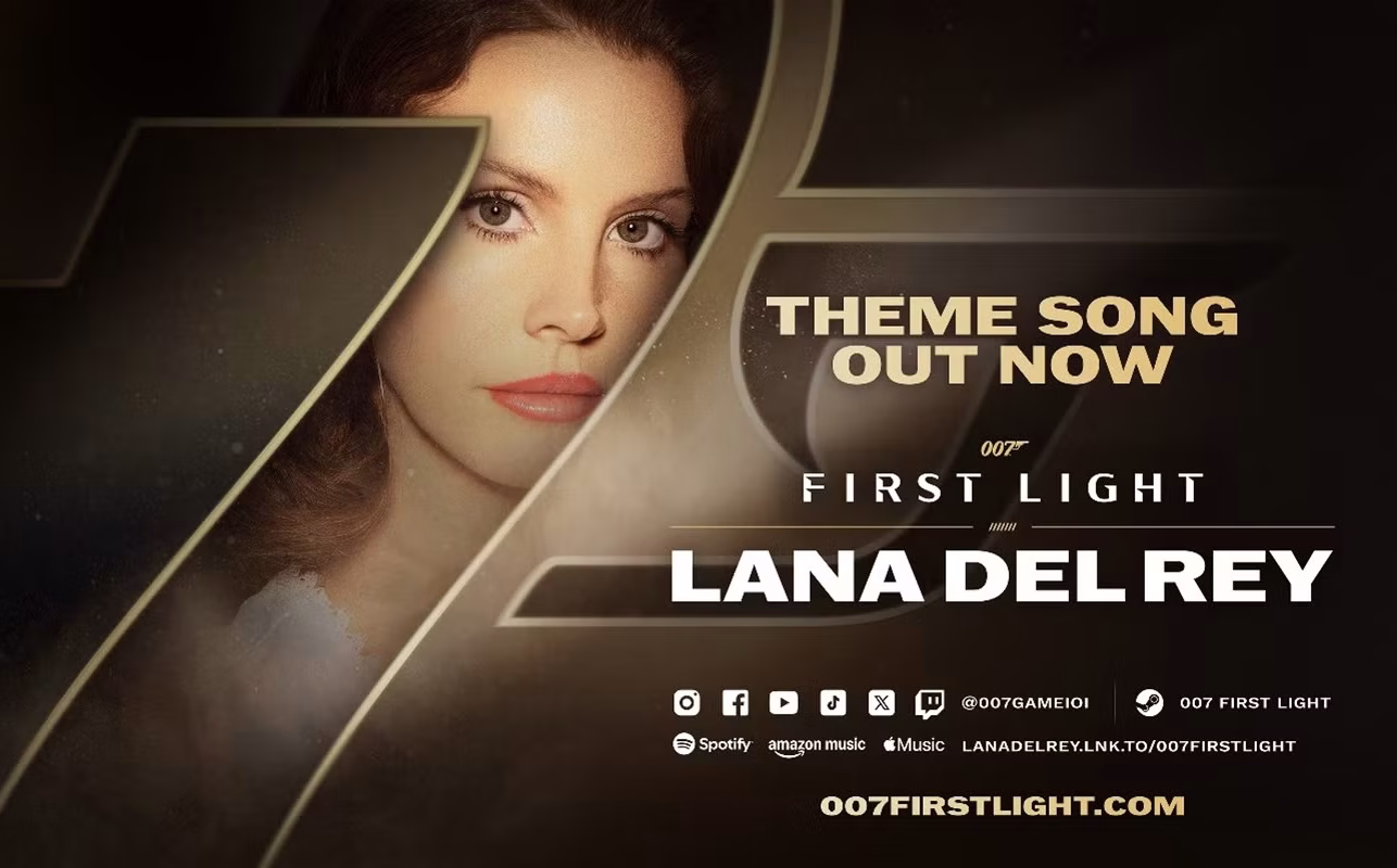 Lana Del Rey Surprise-Drops música tema de James Bond '007 First Light'