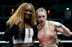 Lauren Price vê luta herdada com Claressa Shields Lauren Price vê luta herdada com Claressa Shields