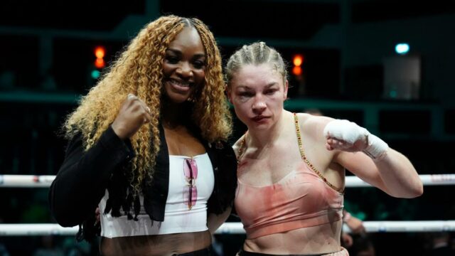 Lauren Price vê luta herdada com Claressa Shields

