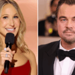 Leonardo DiCaprio enviou cestas de macarrão para Nikki Glaser depois que ela o assou por namorar mulheres com menos de 30 anos e nunca revelar informações sobre sua vida