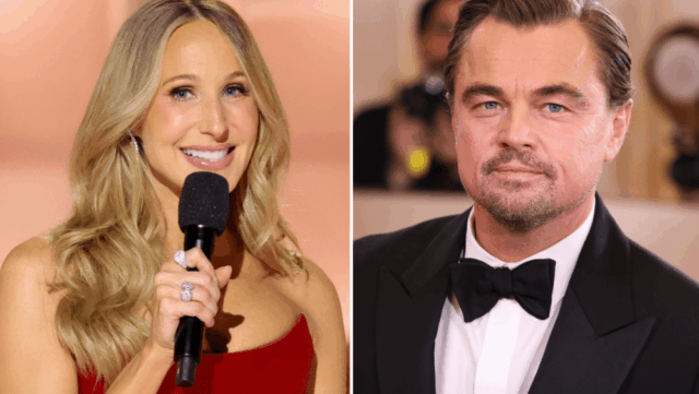 Leonardo DiCaprio enviou cestas de macarrão para Nikki Glaser depois que ela o assou por namorar mulheres com menos de 30 anos e nunca revelar informações sobre sua vida
