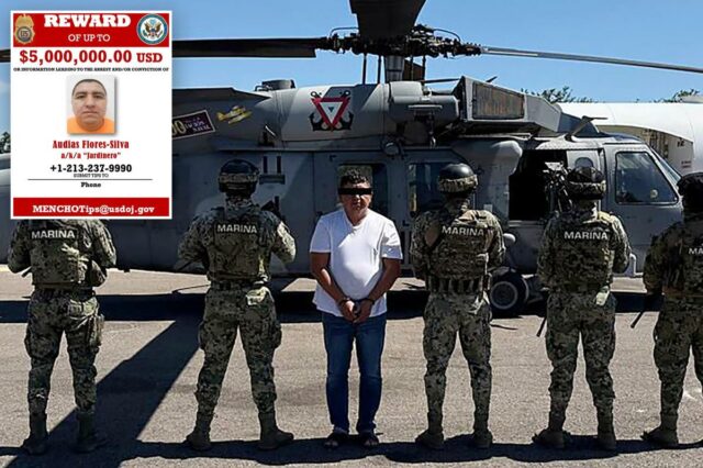 Líder do cartel de Jalisco, 'El Jardinero', é preso no México
