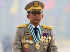 Líder golpista de Mianmar eleito presidente pelo parlamento pró-militar Líder golpista de Mianmar eleito presidente pelo parlamento pró-militar