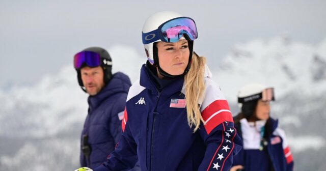 Lindsey Vonn posta vídeo brutal de perna machucada durante recuperação após acidente nas Olimpíadas