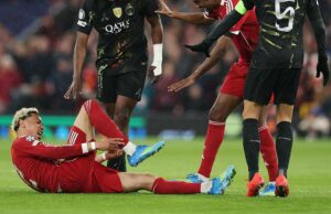 Liverpool x PSG – Liga dos Campeões AO VIVO: último placar, notícias do time e atualizações enquanto Arne Slot sofre um golpe no primeiro tempo enquanto Hugo Ekitike é retirado em uma maca enquanto os Reds buscam outro retorno europeu icônico Liverpool x PSG - Liga dos Campeões AO VIVO: último placar, notícias do time e atualizações enquanto Arne Slot sofre um golpe no primeiro tempo enquanto Hugo Ekitike é retirado em uma maca enquanto os Reds buscam outro retorno europeu icônico