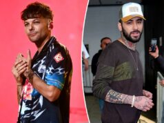 Louis Tomlinson parece confirmar os rumores de rivalidade entre Zayn Malik após uma briga violenta durante as filmagens Louis Tomlinson parece confirmar os rumores de rivalidade entre Zayn Malik após uma briga violenta durante as filmagens