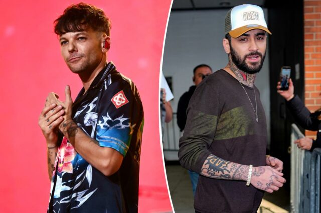 Louis Tomlinson parece confirmar os rumores de rivalidade entre Zayn Malik após uma briga violenta durante as filmagens

