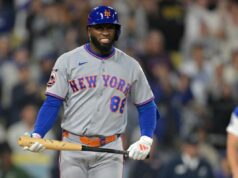 Luis Robert Jr. colocado em IL enquanto os problemas de lesão do Mets pioram O Mets colocou o defensor central Luis Robert Jr. na carta lesionada de 10 dias.