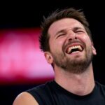 OKLAHOMA CITY, OKLAHOMA - APRIL 02: Luka Doncic #77 of the Los Angeles Lakers reacts after a play during the second half against the Oklahoma City Thunder at the Paycom Center on April 2, 2026 in Oklahoma City, Oklahoma. NOTE TO USER: User expressly acknowledges and agrees that, by downloading and or using this photograph, User is consenting to the terms and conditions of the Getty Images License Agreement. (Photo by Cooper Neill/Getty Images)