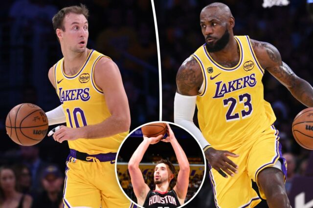 Luke Kennard e LeBron James levam o Lakers à vitória no jogo 1 sobre Kevin Durant-less Rockets
