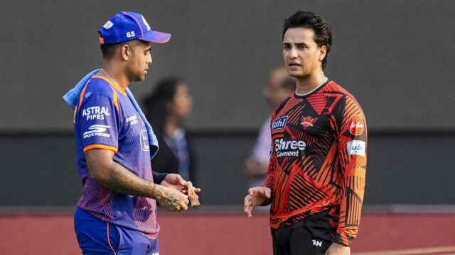MI vs SRH Live Score, IPL 2026: Struggling Mumbai Indians hospeda o animado Sunrisers Hyderabad; notícias completas da equipe, atualizações a seguir
