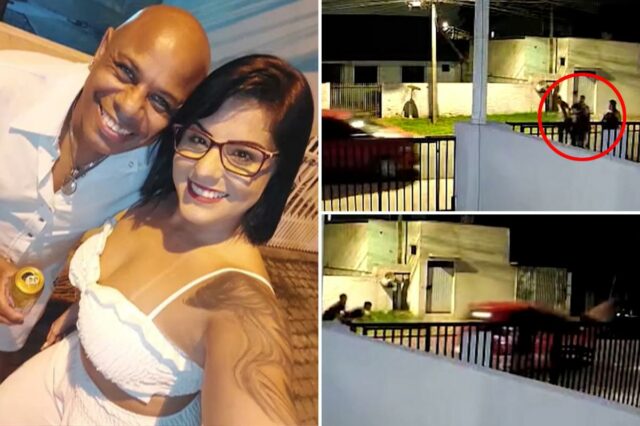 Mãe de três filhos supostamente atropelada pelo ex-marido fora de sua festa de aniversário
