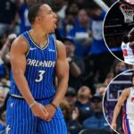 Magic supera problemas de tiro para levar os Pistons à beira da vitória no Jogo 4