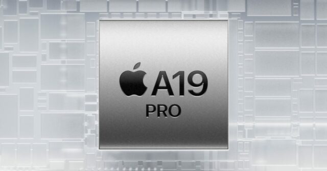 Mais ameaças à fabricante de chips da Apple por meio de tentativa de roubo de tecnologia TSMC | A imagem mostra o chip A19 Pro dos iPhones mais recentes