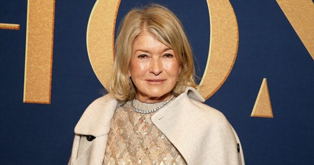 Martha Stewart usou o suéter listrado que grita 'esposa de Margot Robbie