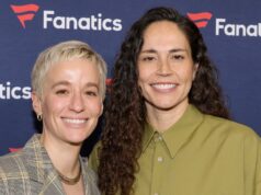 Megan Rapinoe e Sue Bird anunciam separação: ‘Esta não foi uma decisão fácil’ Megan Rapinoe e Sue Bird na festa Michael Rubin's Fanatics Super Bowl em 10 de fevereiro de 2024 em Las Vegas.