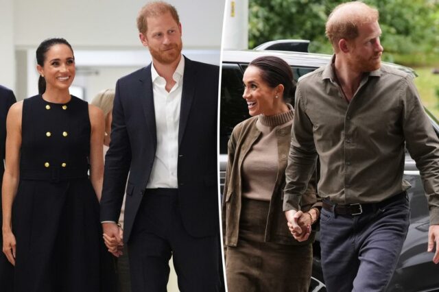 Meghan Markle combina relógio Cartier de US$ 26 mil com Meghan Markle combina relógio Cartier de US$ 26 mil com Dior para alimentar moradores de rua na Austrália