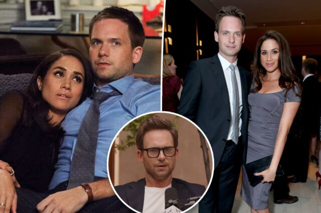 Meghan Markle responde ao co-estrela de 'Suits', Patrick J. Adams, Meghan Markle responde ao co-estrela de 'Suits', Patrick J. Adams, chamando-a de desprezo pela jam