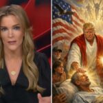Megyn Kelly chama a imagem de Jesus de Trump de 'blasfema' e 'completamente inadequada'