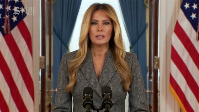 Melania Trump diz que nunca teve um relacionamento com Epstein
