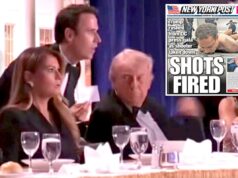 Melania Trump surpreendeu a reação quando o tiroteio irrompeu no jantar dos correspondentes na Casa Branca A primeira-dama Melania Trump e o presidente Donald Trump reagem a relatos de tiros disparados no jantar anual dos correspondentes da Casa Branca no Washington Hilton, sábado, 25 de março de 2026, em Washington.