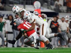 Melhor perspectiva do draft da NFL para 2026 com previsão de queda por um motivo selvagem Miami Hurricanes DE Akheem Mesidor