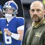 O novo coordenador ofensivo do Giants disse que não quer que Jaxson Dart tente ser o próximo Patrick Mahomes.
