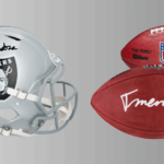 Fernando Mendoza Las Vegas Raiders Autographed Fanatics Autêntico Riddell Speed ​​​​Mini Capacete