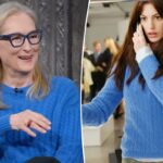 Meryl Streep traz de volta o icônico suéter azul cerúleo para 'Devil Wears Prada 2'
