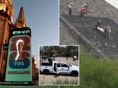 México reforçará segurança em locais turísticos após atirar em pirâmides antes da Copa do Mundo México reforçará segurança em locais turísticos após atirar em pirâmides antes da Copa do Mundo