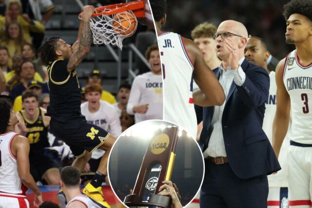 Michigan tem um título há muito almejado em vista, mas Dan Hurley, da UConn, tem um prêmio maior ao seu alcance
