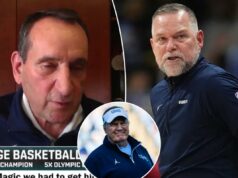 Mike Krzyzewski usa a escavação de Bill Belichick para jogar água fria no contratado de Mike Malone da UNC Mike Krzyzewski usa a escavação de Bill Belichick para jogar água fria no contratado de Mike Malone da UNC