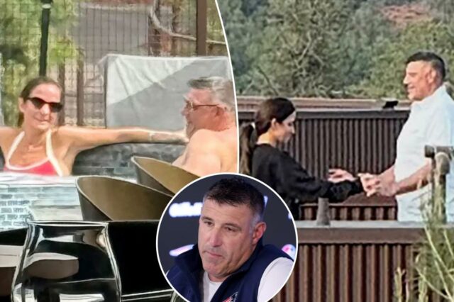 Mike Vrabel não acha mais que as fotos dele e Dianna Russini são ‘risíveis’
