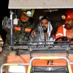 Mineiro resgatado vivo após passar quase 2 semanas preso no subsolo em área inundada