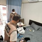 O homem de 42 anos teria bebido muito antes de deixar seu apartamento alugado em Pattaya, na madrugada de 4 de abril.